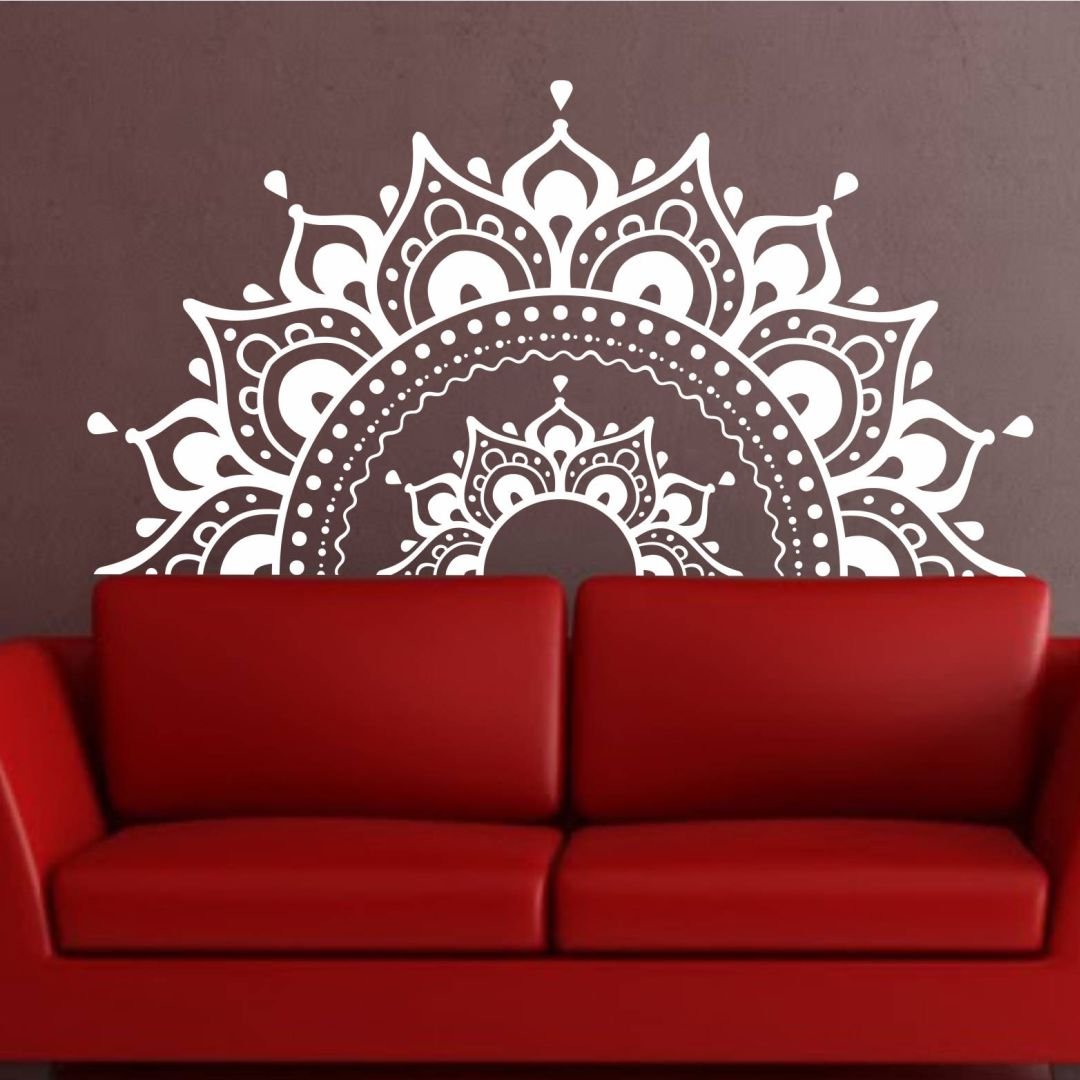 Трафарет Мандала для стены