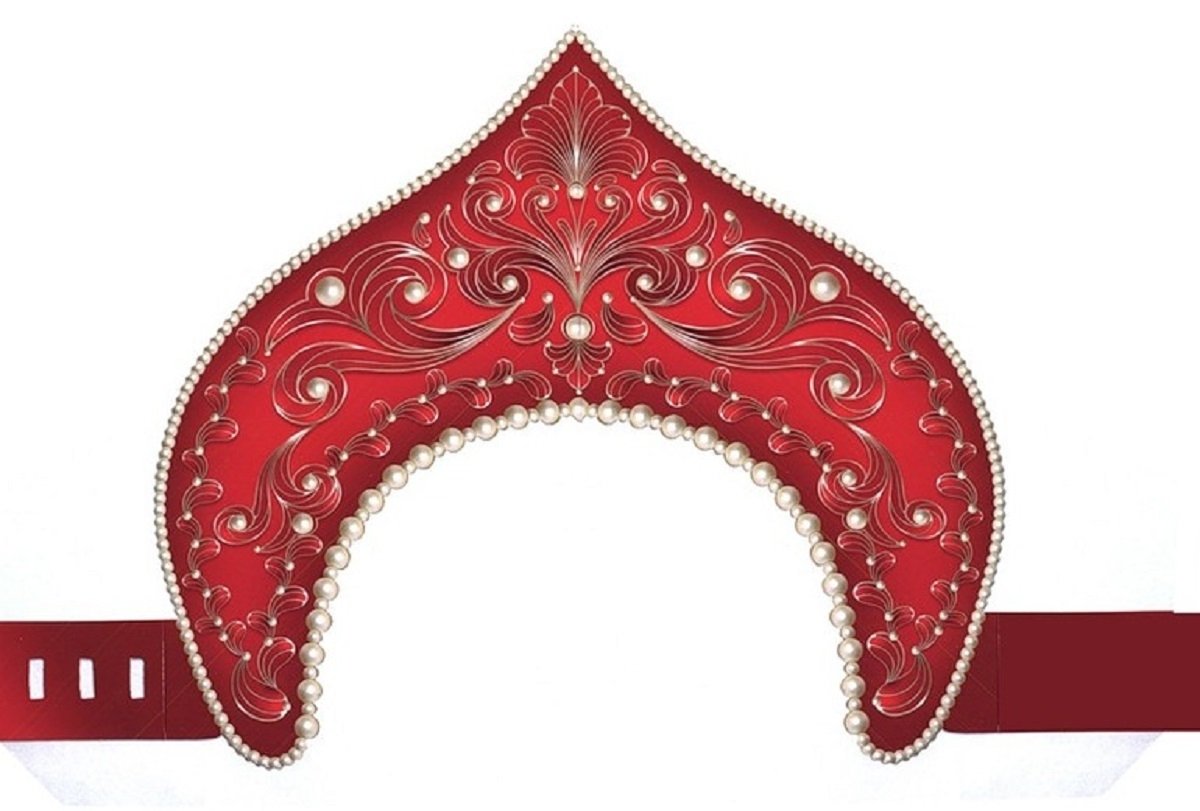 Девушка в кокошнике логотип