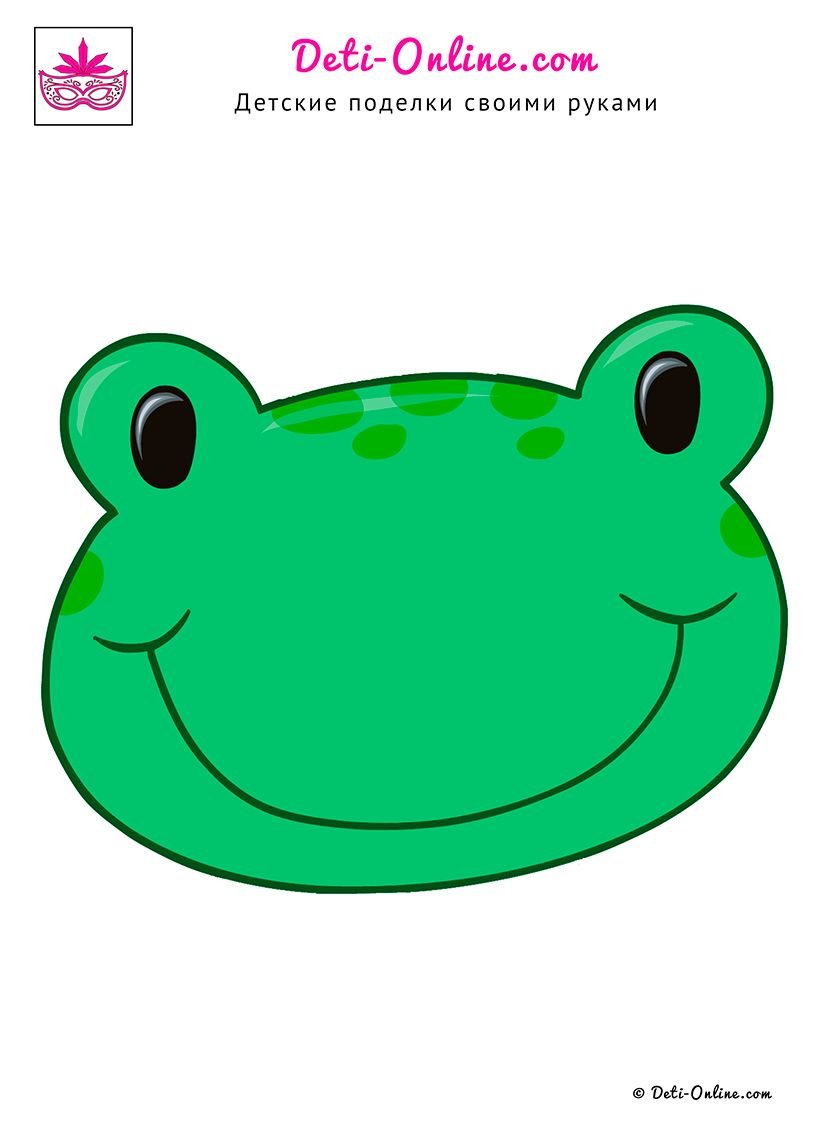 Маска голова жирафа