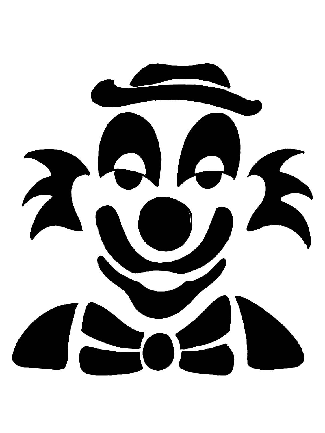 Клоун из фетра аппликация