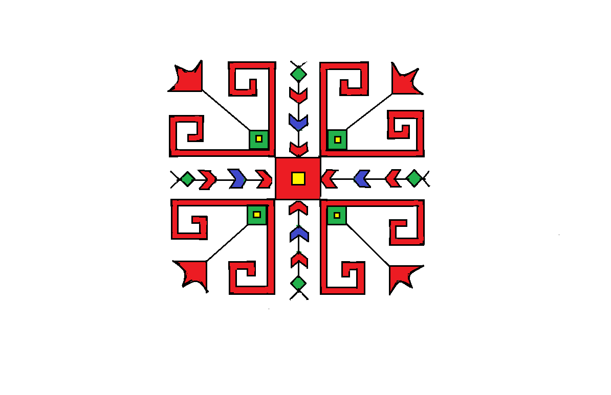 Национальный орнамент чувашей