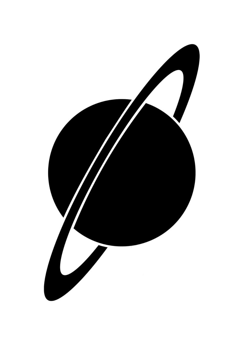 Трафареты планет