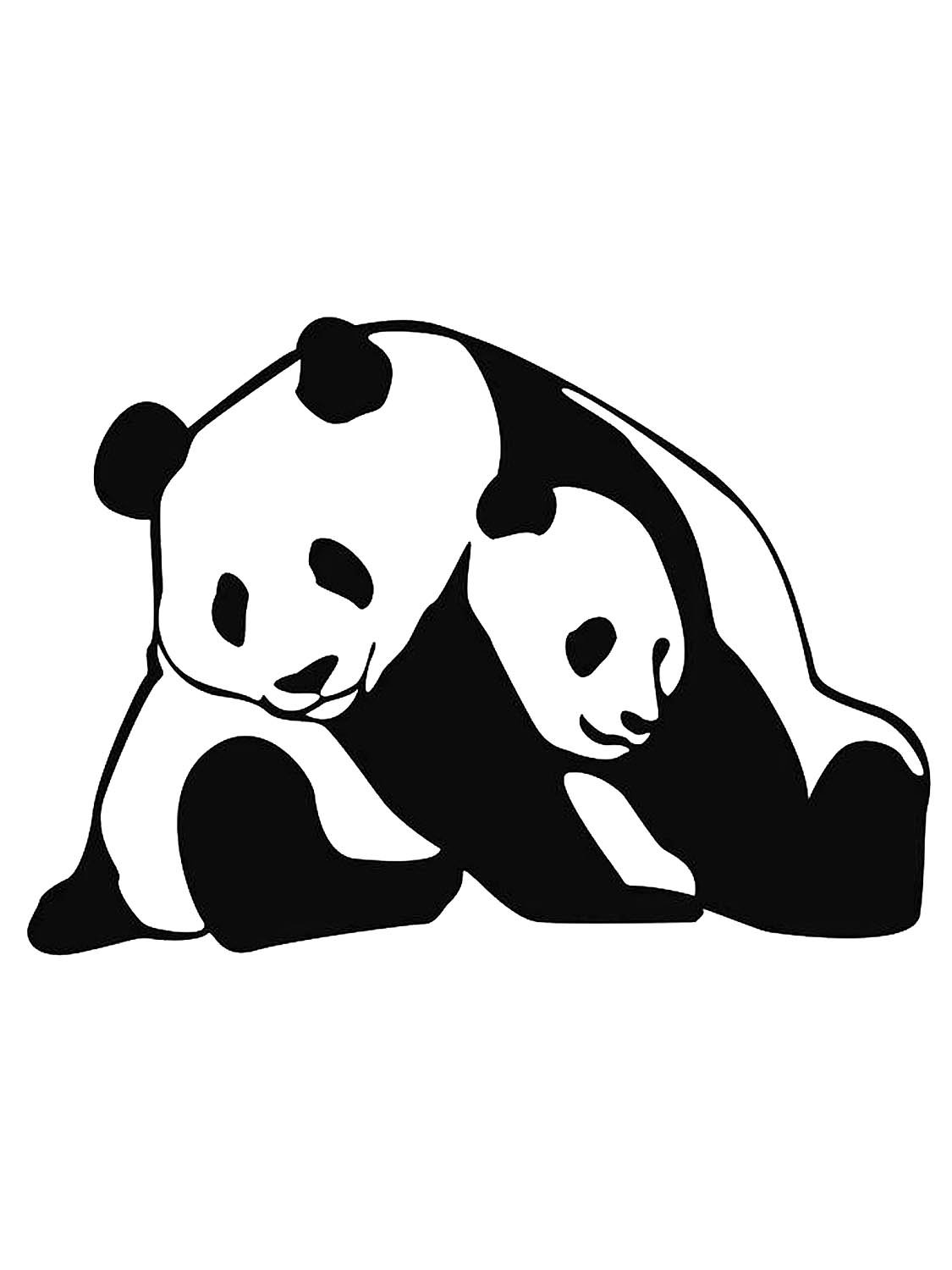 Панда контур