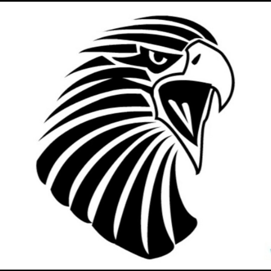 Стилизованная голова орла