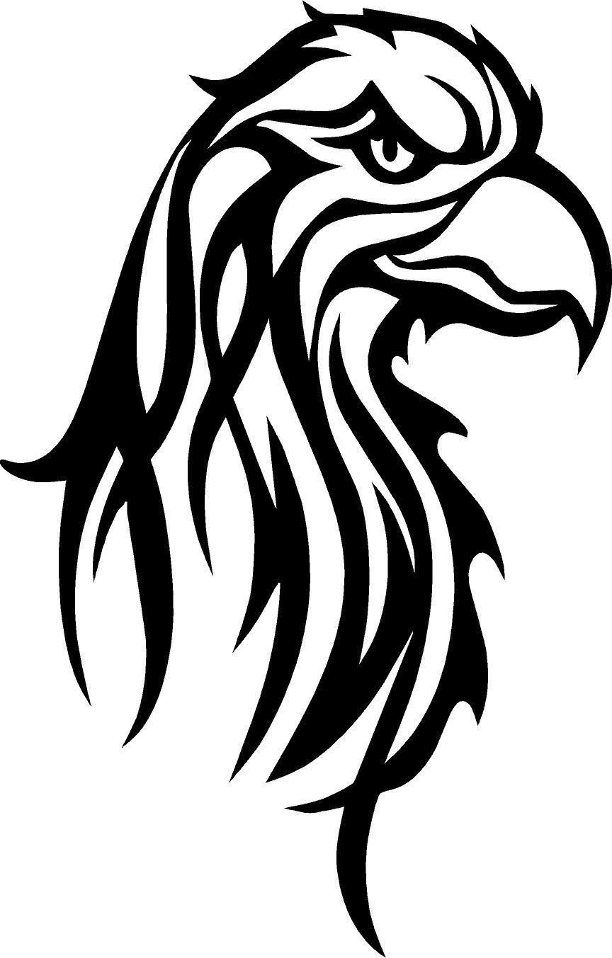 Беркут трафарет