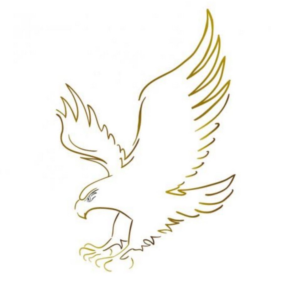 Орел шаблон