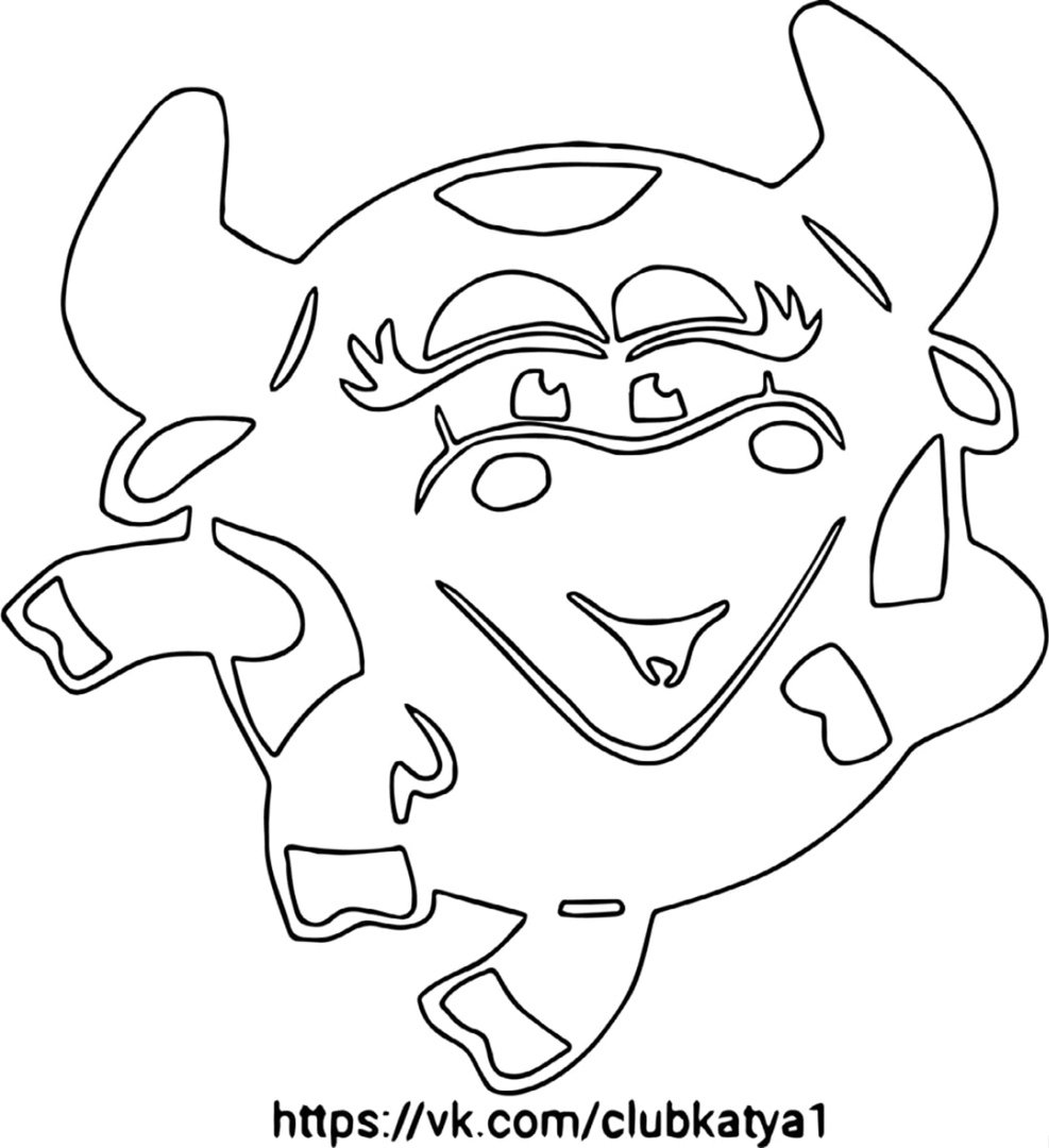 Смешарики трафареты для вырезания