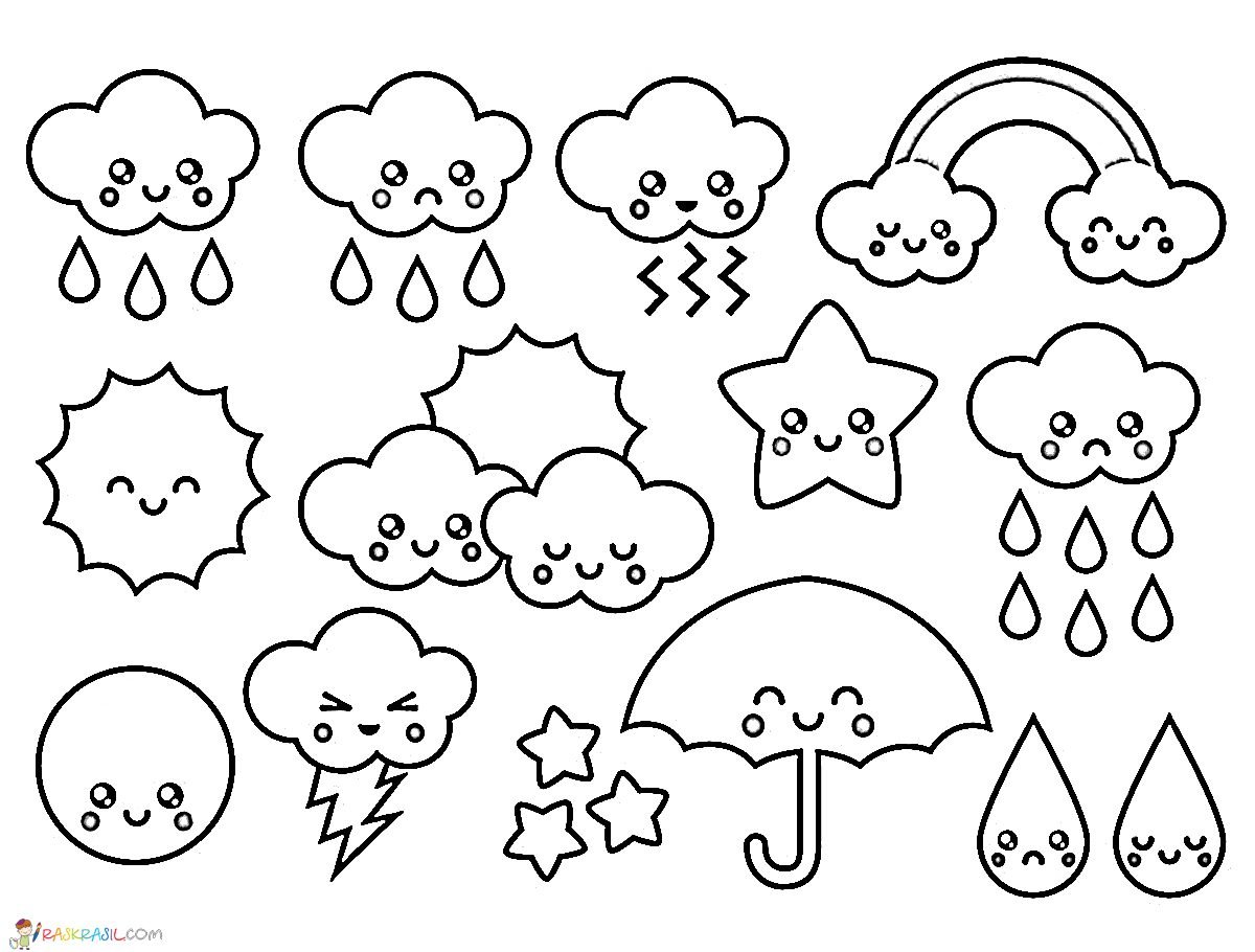 Трафарет малышарики