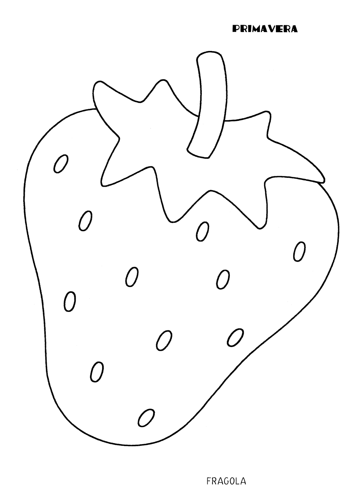 Трафарет фруктов для аппликации