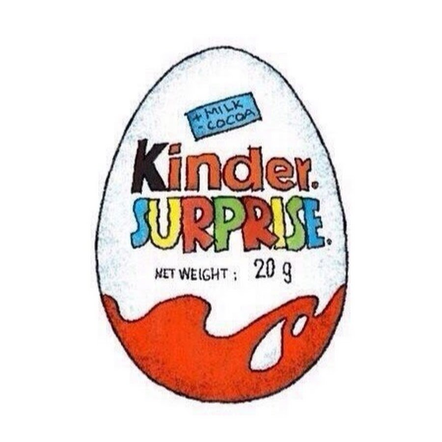 Киндер яйцо персонаж