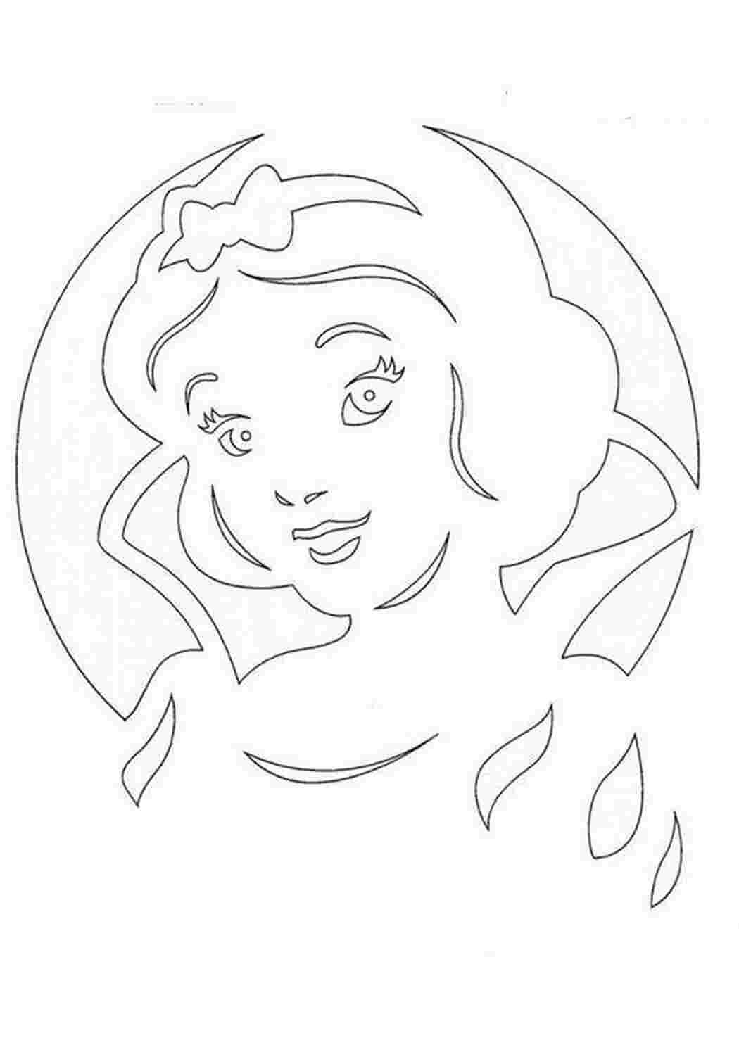 Вытынанки девочка