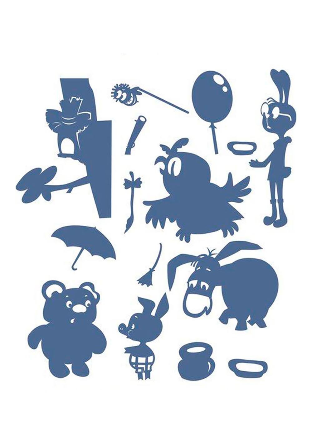 Силуэты сказочных героев для теневого театра