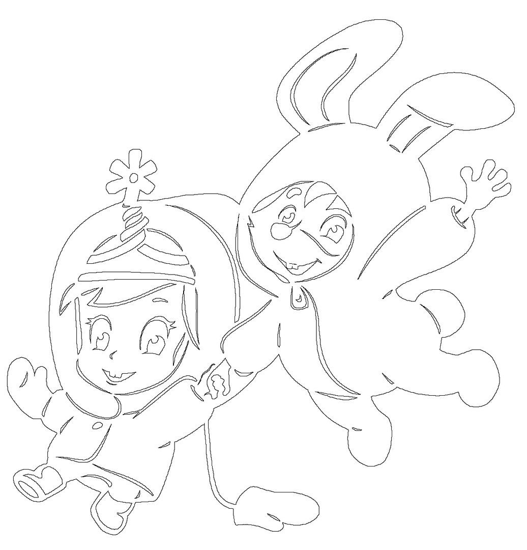 Вытынанки по сказкам Чуковского