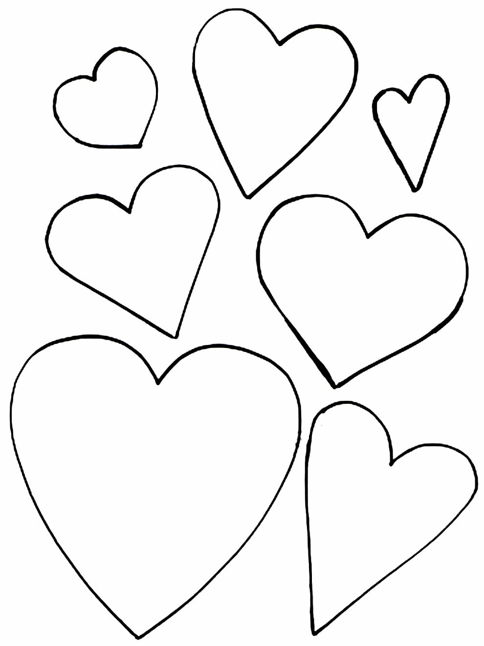 Трафарет для выпечки сердце