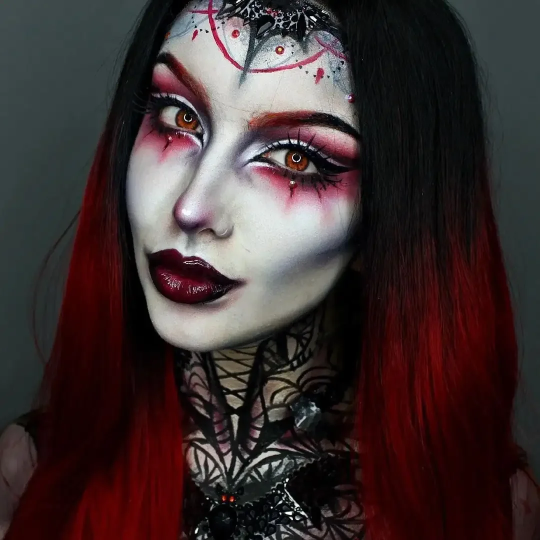 Макияж ведьмы на Хэллоуин страшный