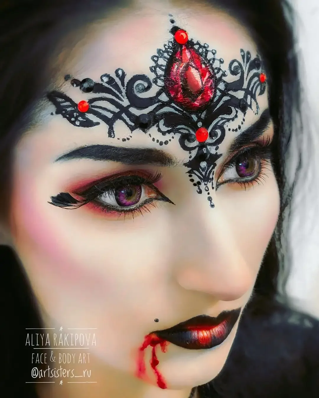 Макияж на Хэллоуин для детей