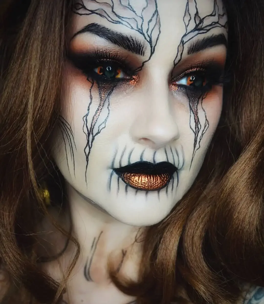 Аквагрим вампир