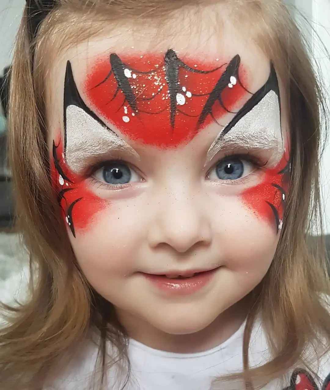 Красивый аквагрим на Хэллоуин