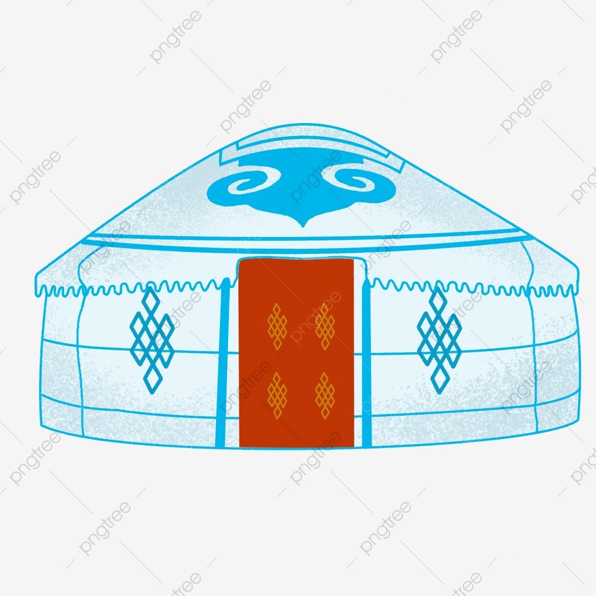 Юрта Башкирская вектор