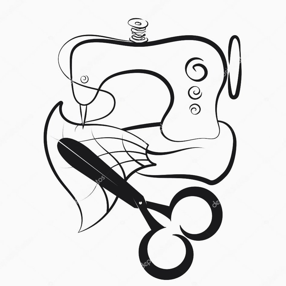 Швейные принадлежности силуэт