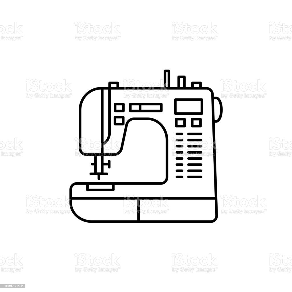 Швейная машина контур