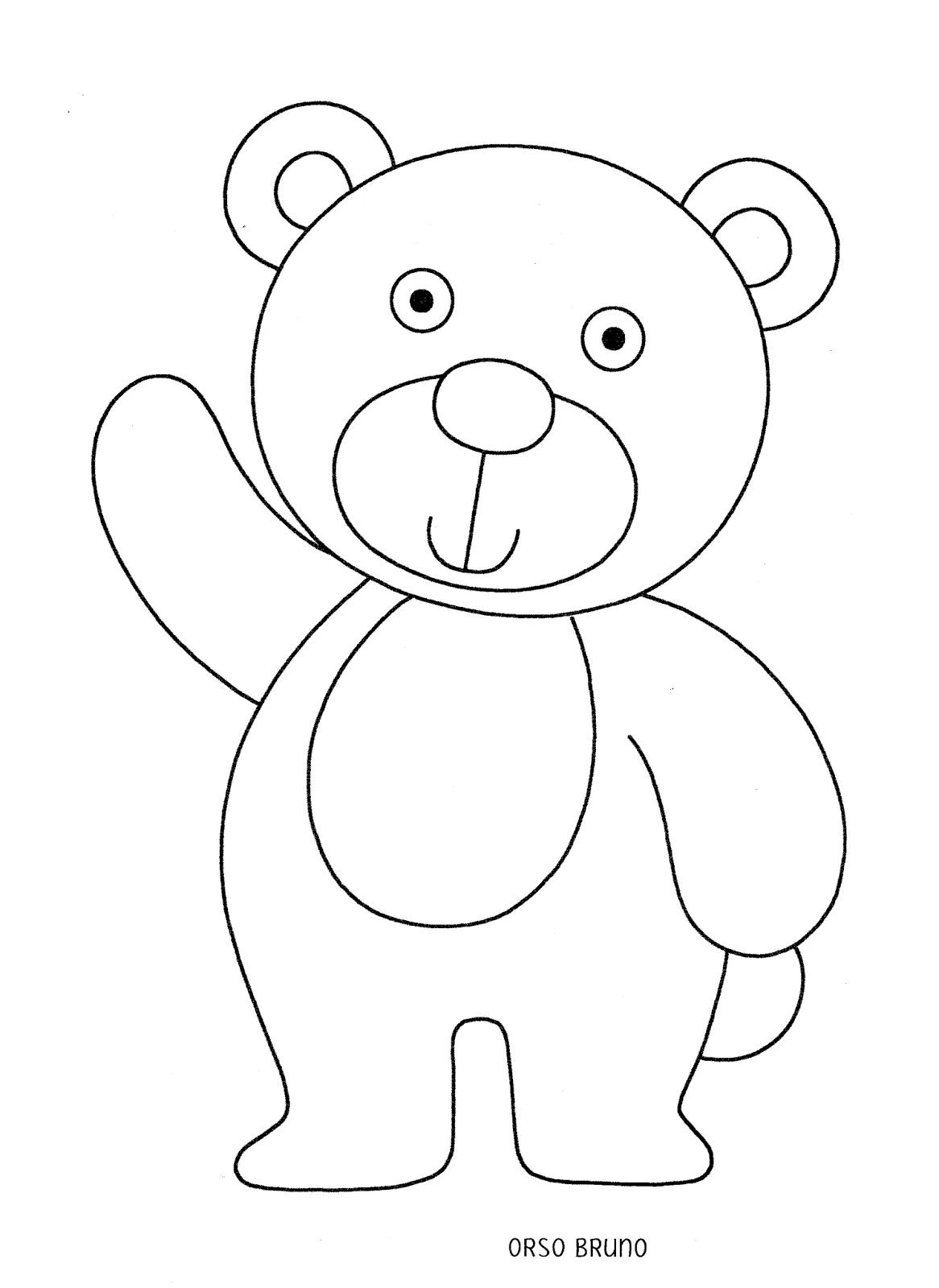 Раскраска "мишки"