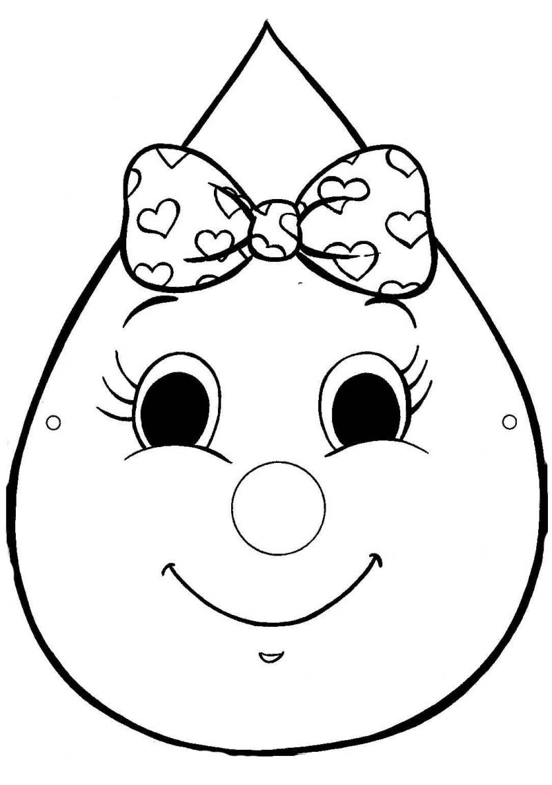 Капля падает иконка