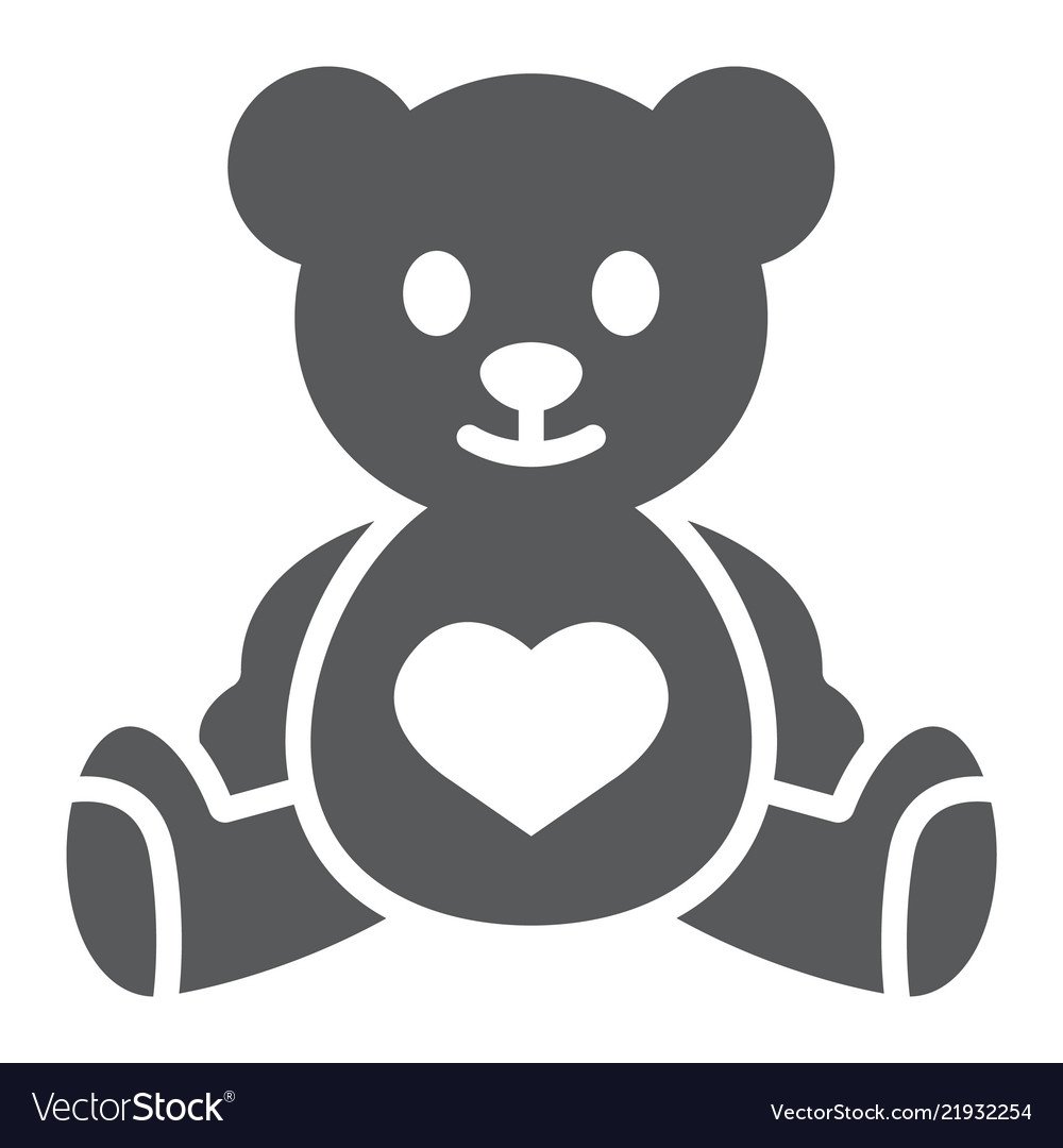 Трафарет медвежонка