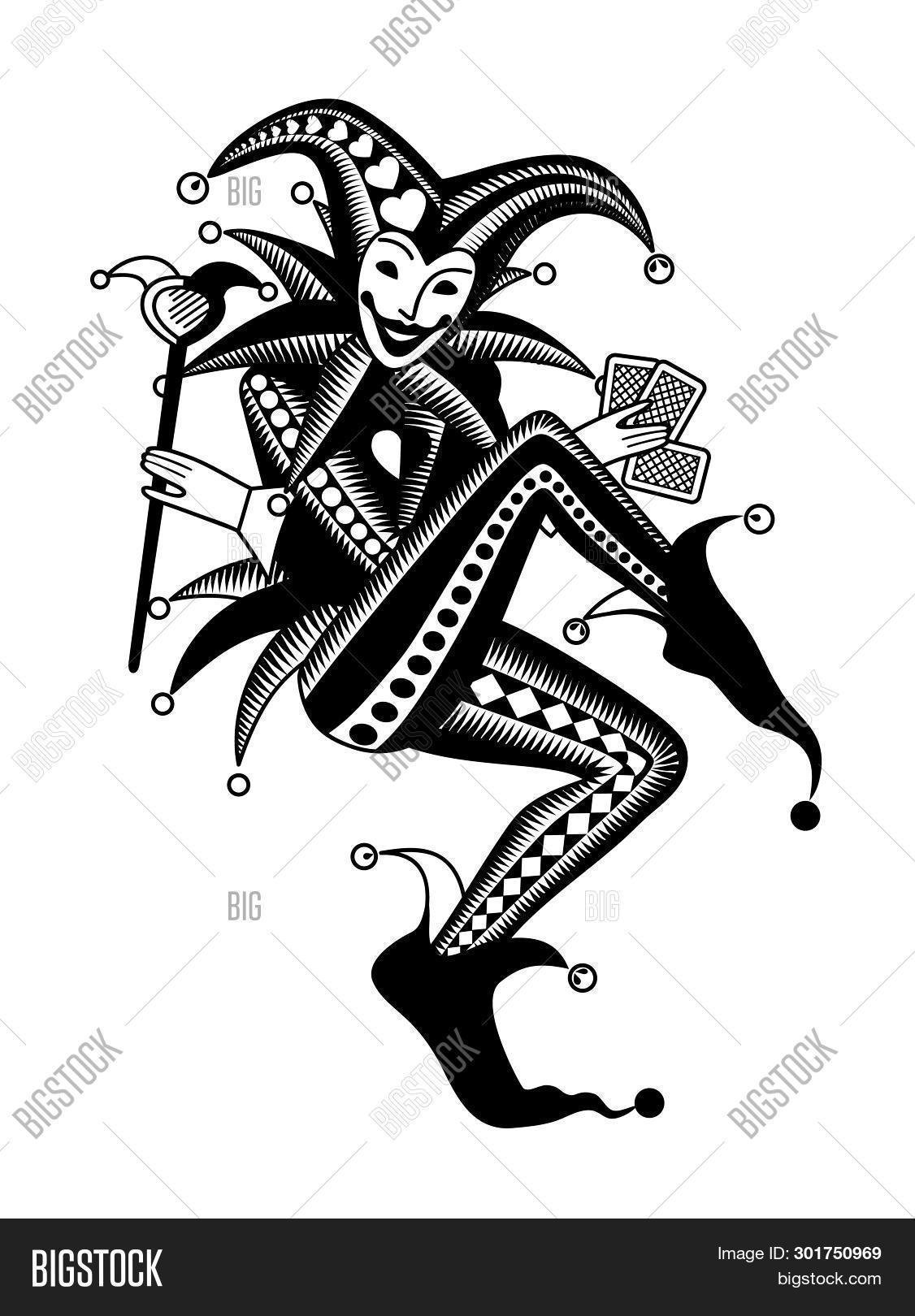 Арлекин эскиз