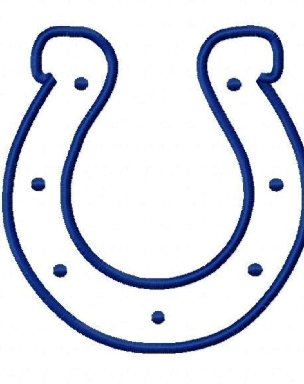 Подкова шаблон