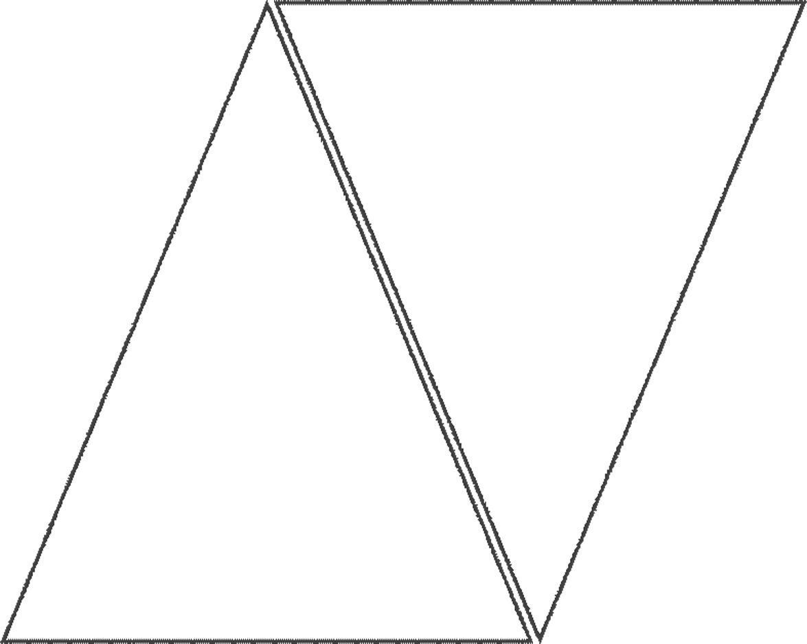 Треугольник для вырезания