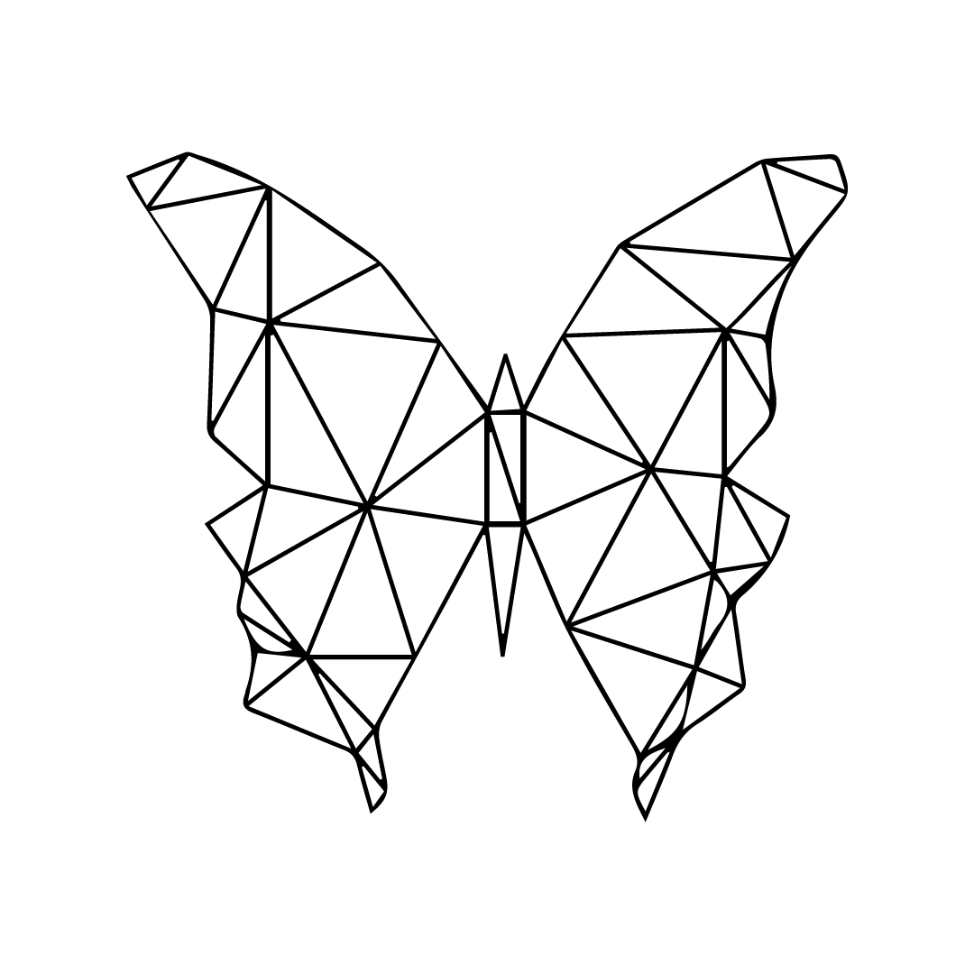 Геометрическая бабочка