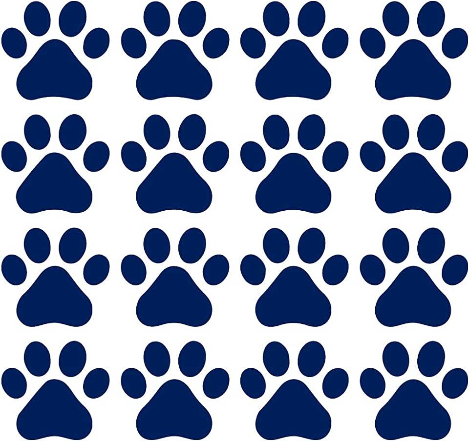 Собачья лапка трафарет