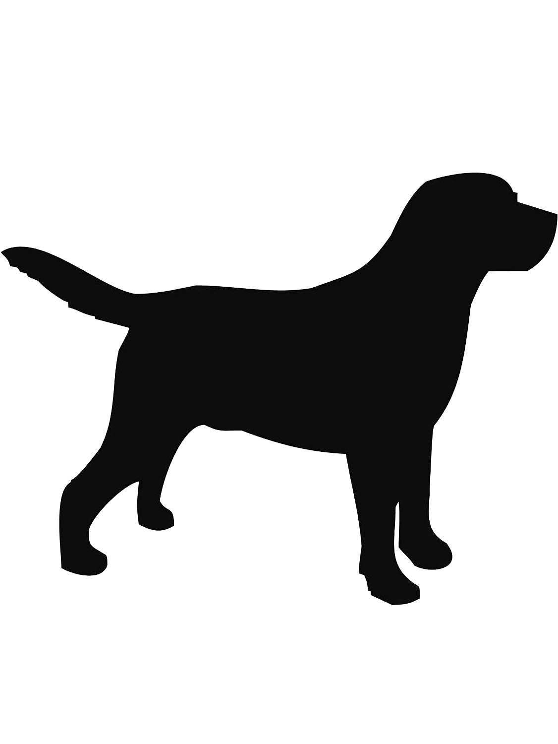 Трафареты собаки