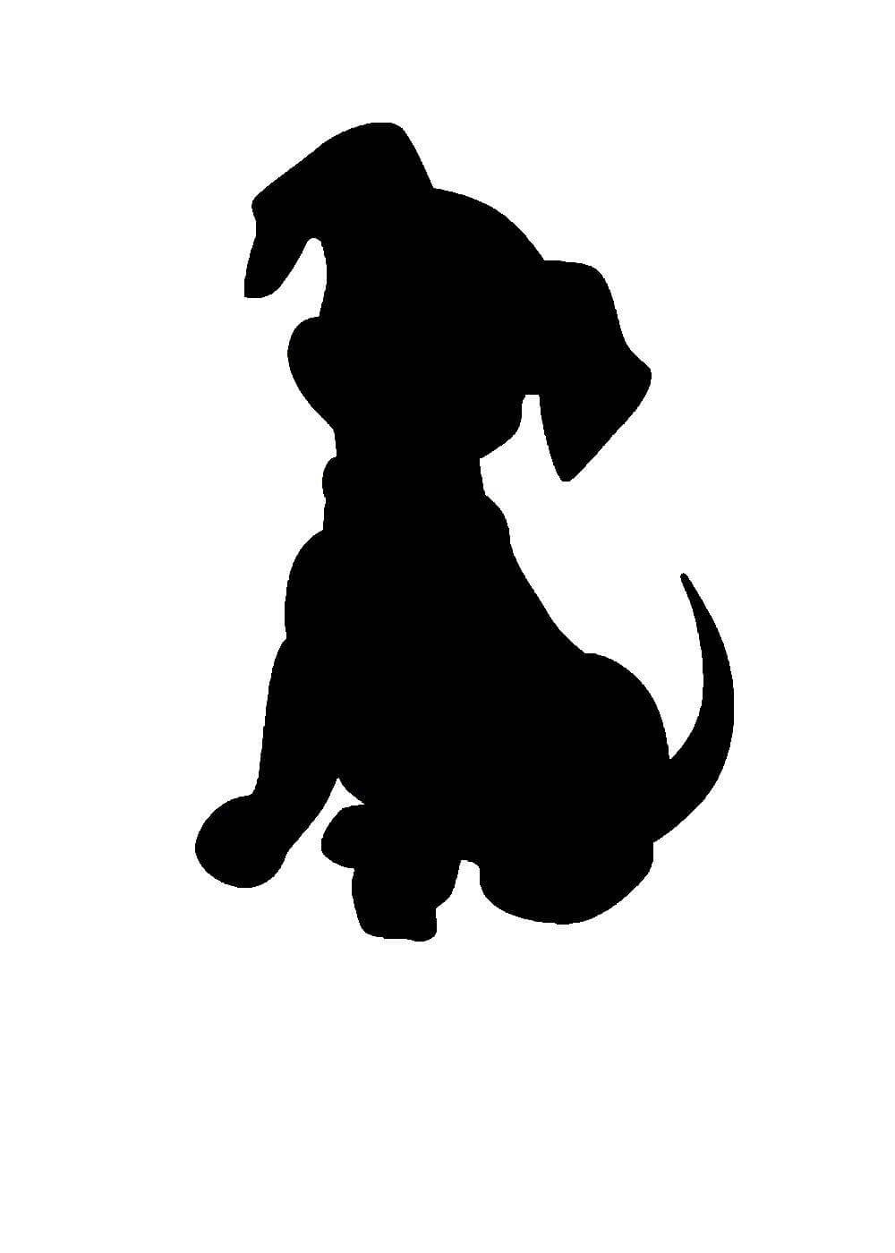 Наклейка собака на охоте