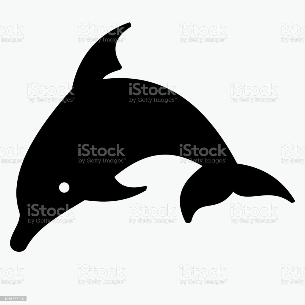 Трафареты для декора дельфины