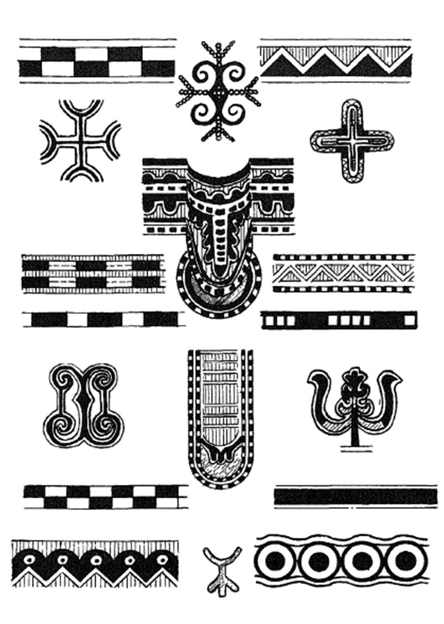 Эвенки орнаменты и узоры