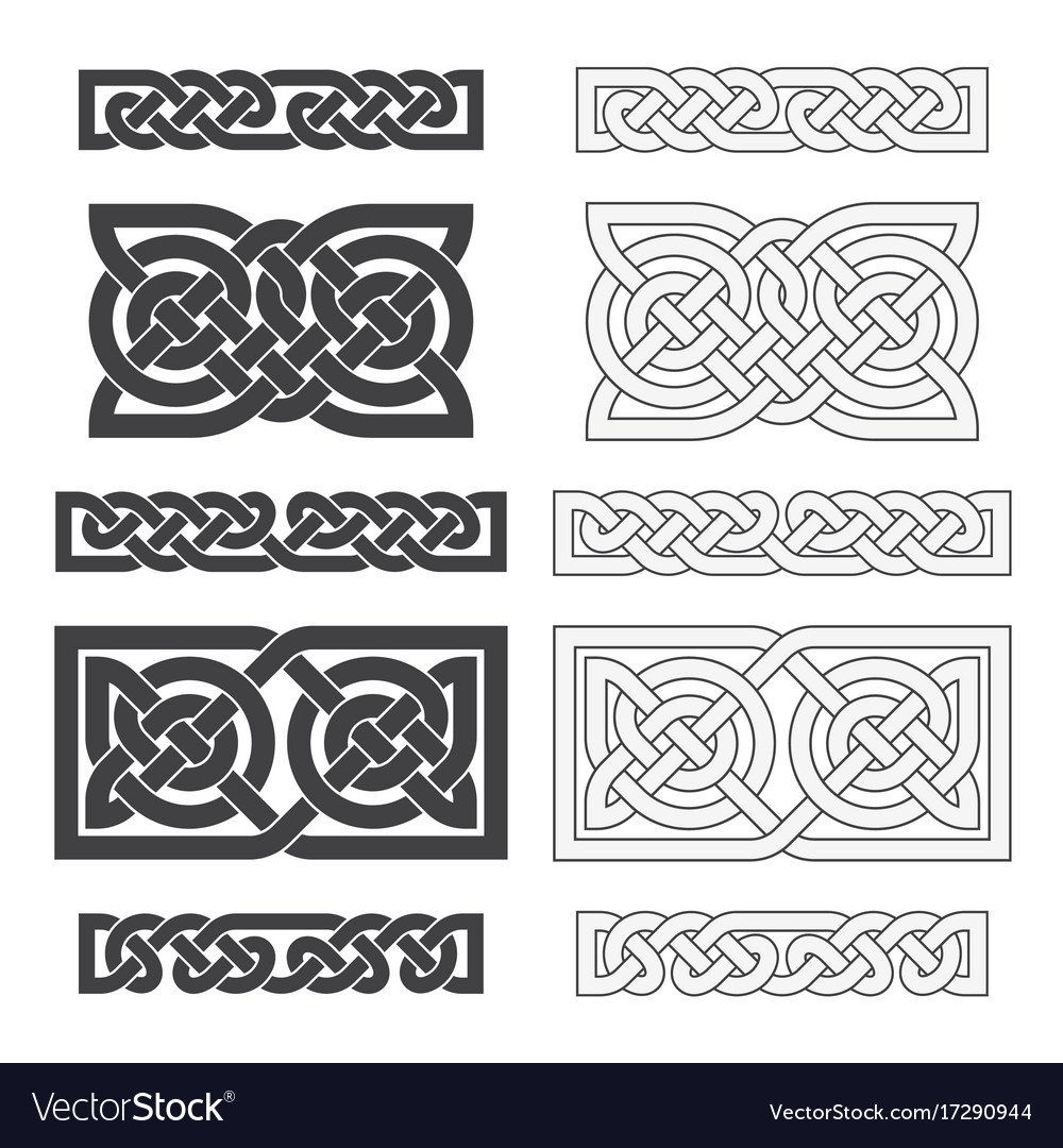 Орнамент плетенка