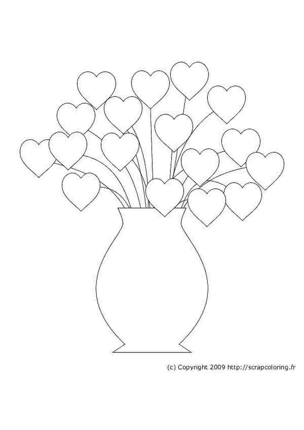 Цветы трафарет для вырезания