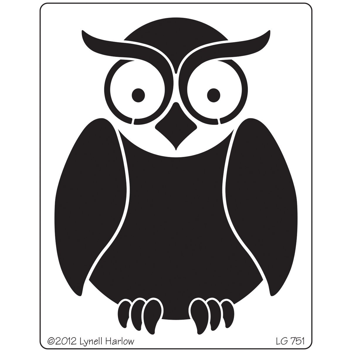 Сова шаблон для вырезания распечатать