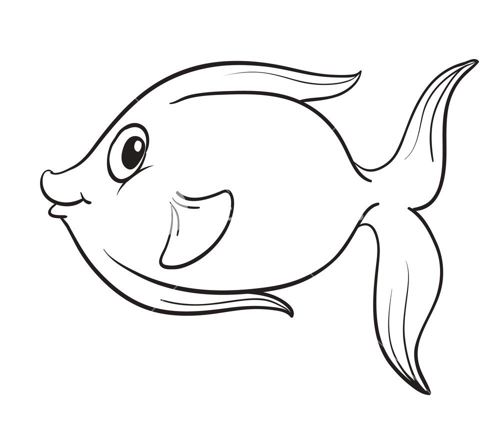 Стилизованная Золотая рыбка