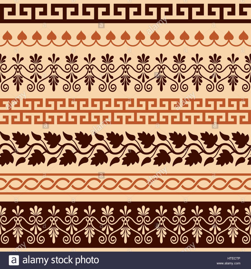 Греческий узор Меандр