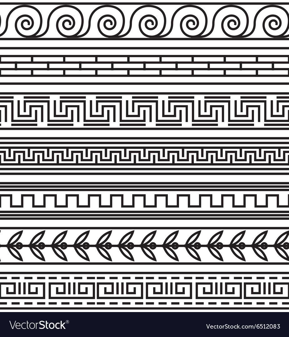 Греческий орнамент текстура