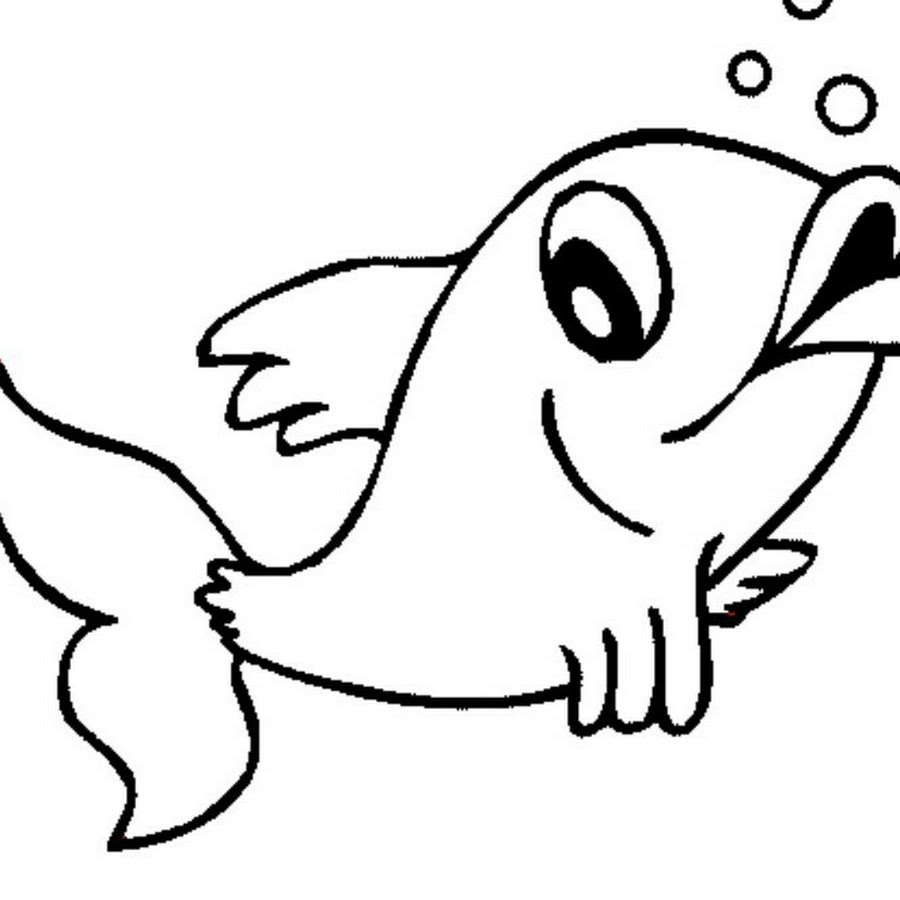 Трафарет "аквариумные рыбки"