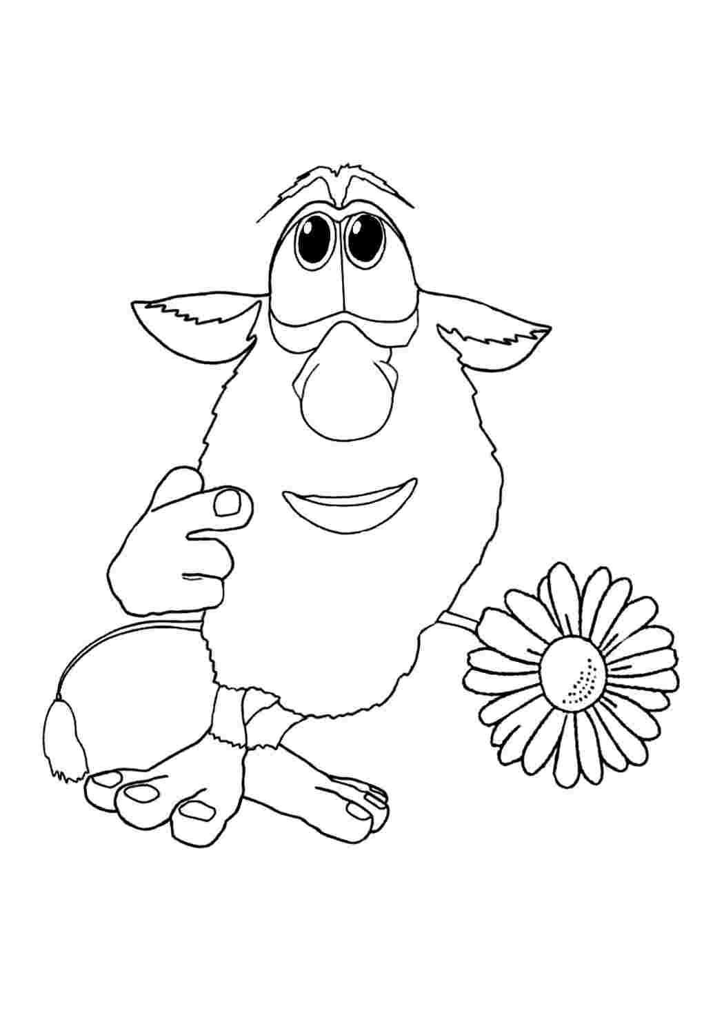 Буба. Раскраска