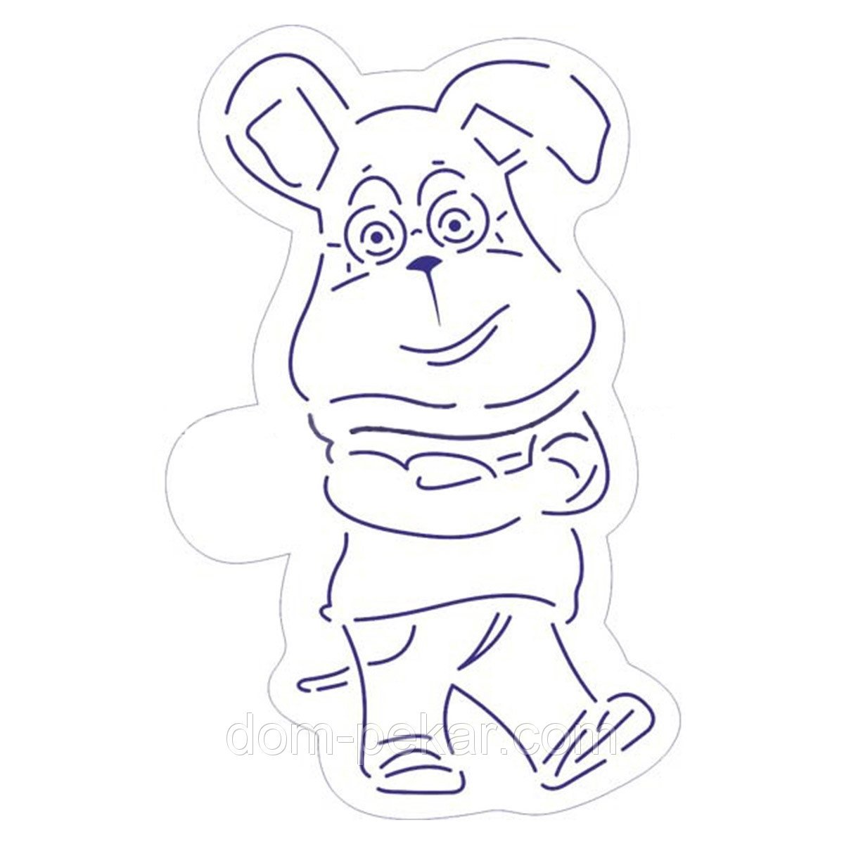 Раскраска Буба а4