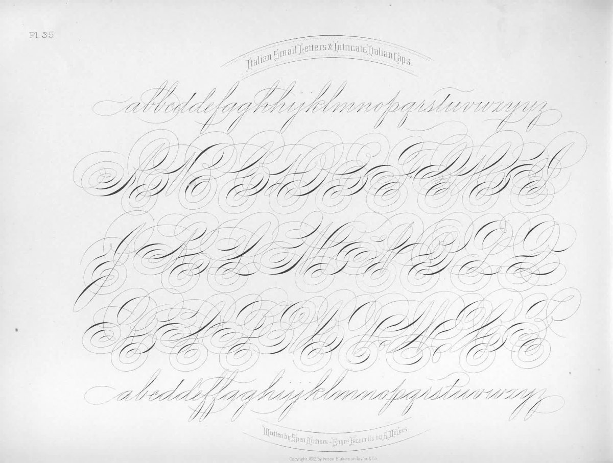 Почерк спенсериан