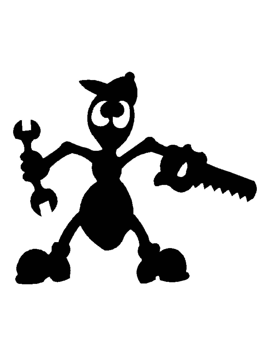 Тень муравья