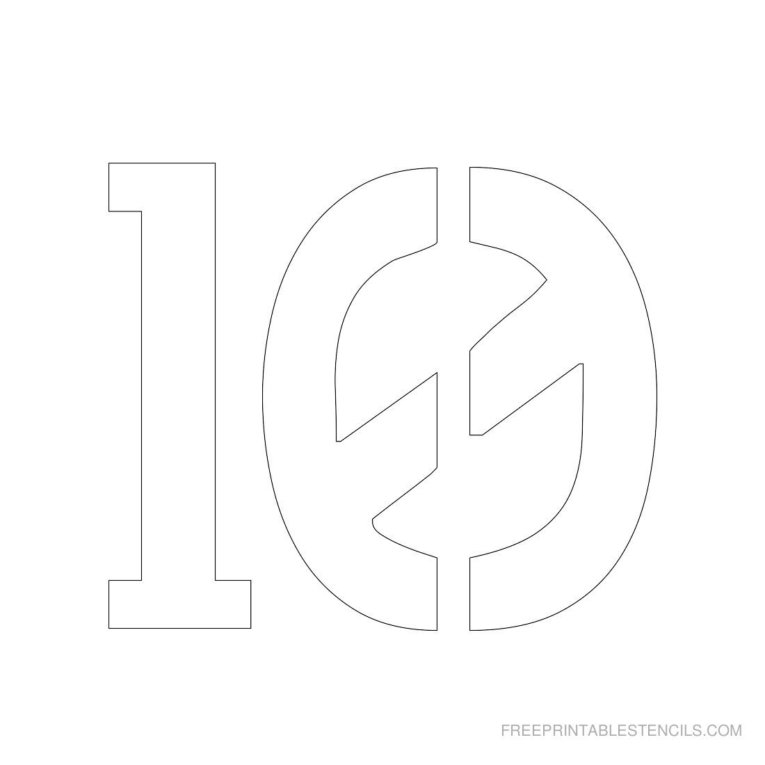 Почта трафарет