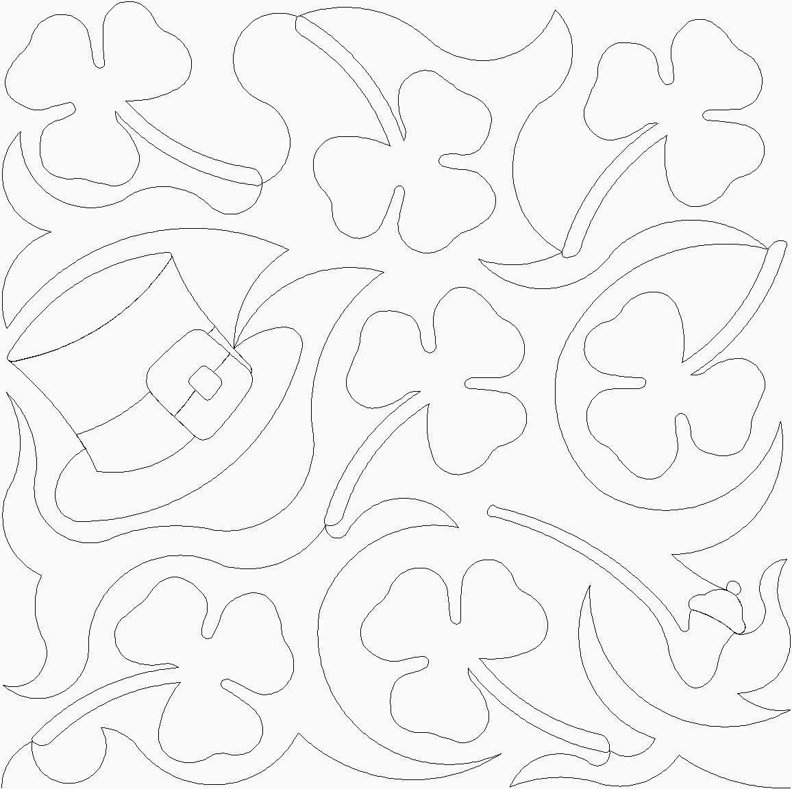 Трафареты для Стежки